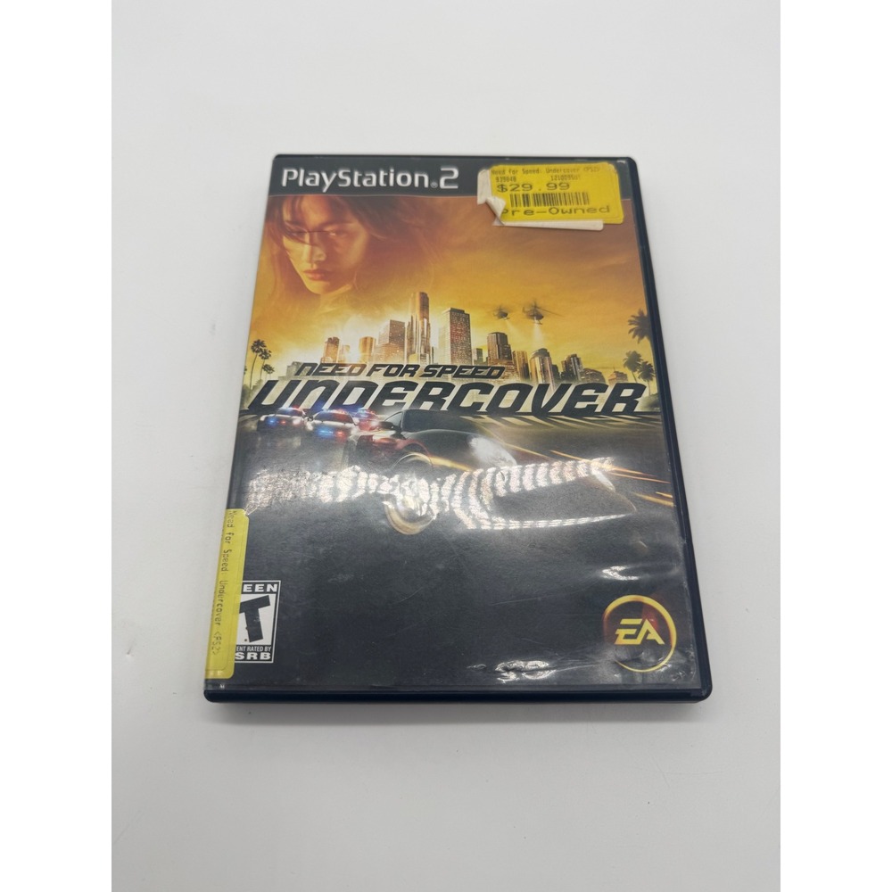 Need for Speed Undercover Sony PlayStation 2‎ PS2 Racing Game Complete CIB
